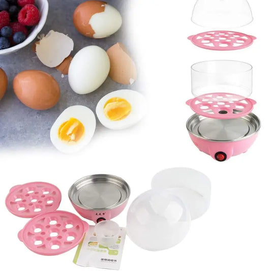 QuickBoil™ Electric Egg Cooker & Food Steamer