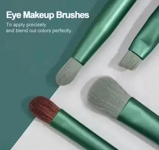 13-Piece Professional Makeup Brush Set with Travel Pouch