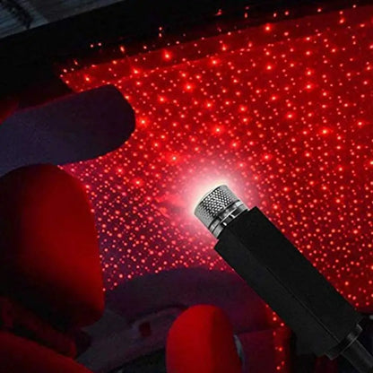 USB Galaxy Star Projector Light for Car & Room