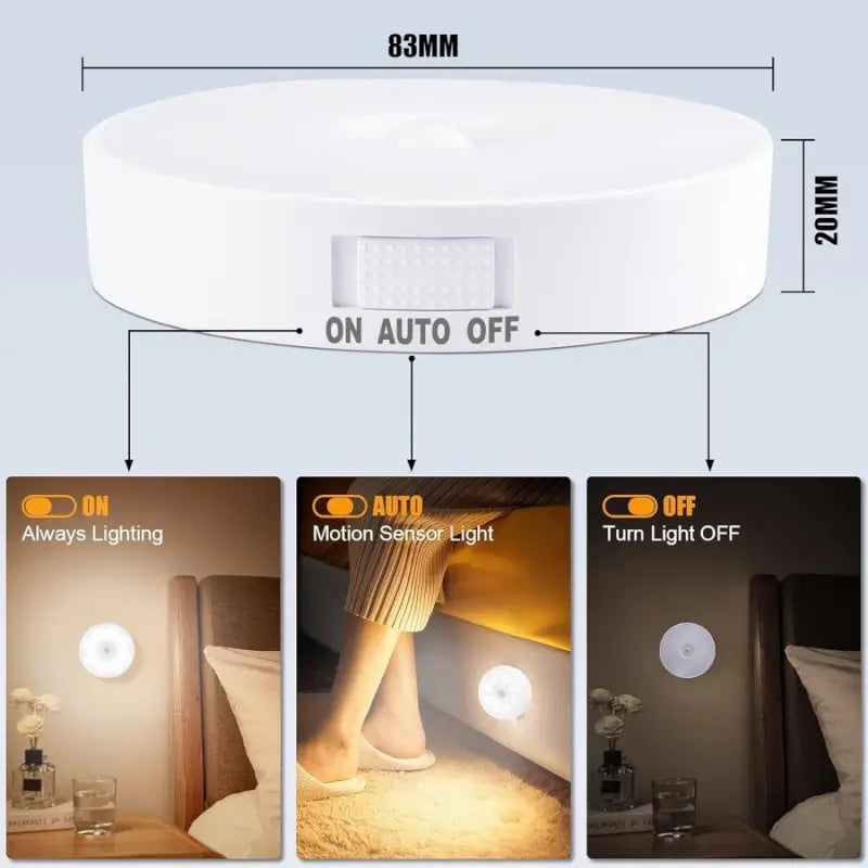 Motion Sensor LED Night Light for Wardrobe & Stairs