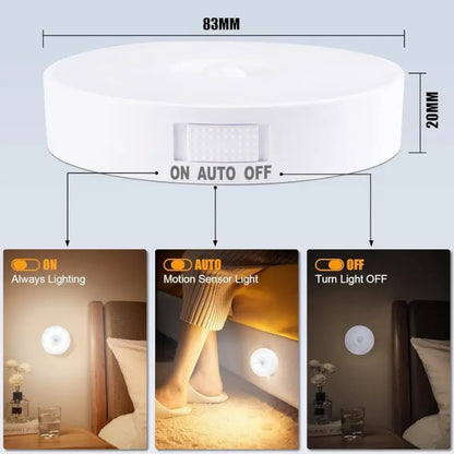 Motion Sensor LED Night Light for Wardrobe & Stairs