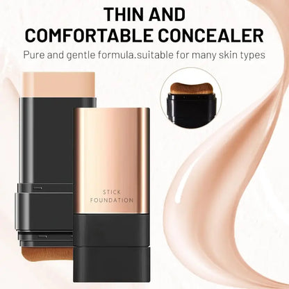 2-in-1 Foundation Stick with Built-In Brush