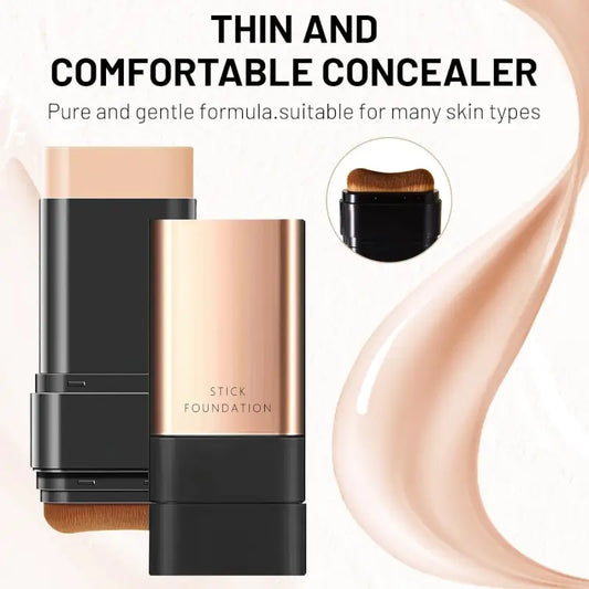 2-in-1 Foundation Stick with Built-In Brush
