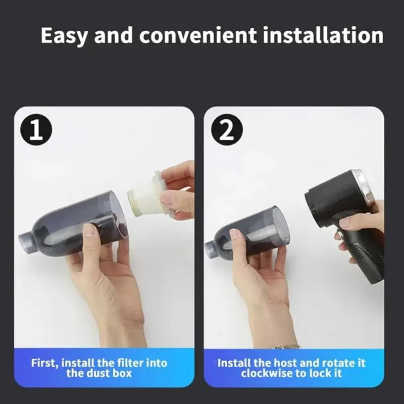 3-in-1 Wireless Mini Vacuum Cleaner