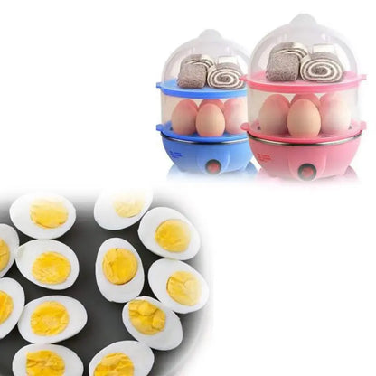 QuickBoil™ Electric Egg Cooker & Food Steamer