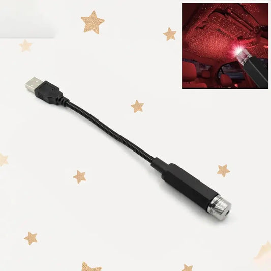USB Galaxy Star Projector Light for Car & Room
