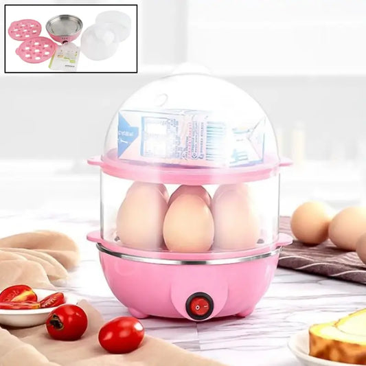QuickBoil™ Electric Egg Cooker & Food Steamer