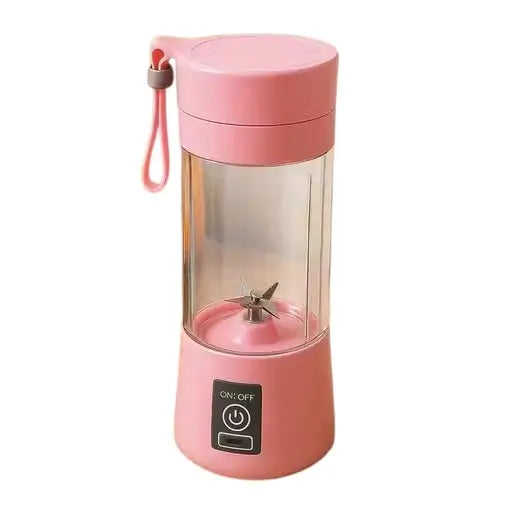 Portable USB Rechargeable Blender Bottle – 6 Blade Personal Juicer & Smoothie Maker for Travel, Gym & Office