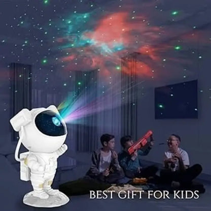 Astronaut Galaxy Projector Night Light with Remote Control | 360° Rotating Nebula Star Projector for Bedroom, Gaming Room & Home Decor